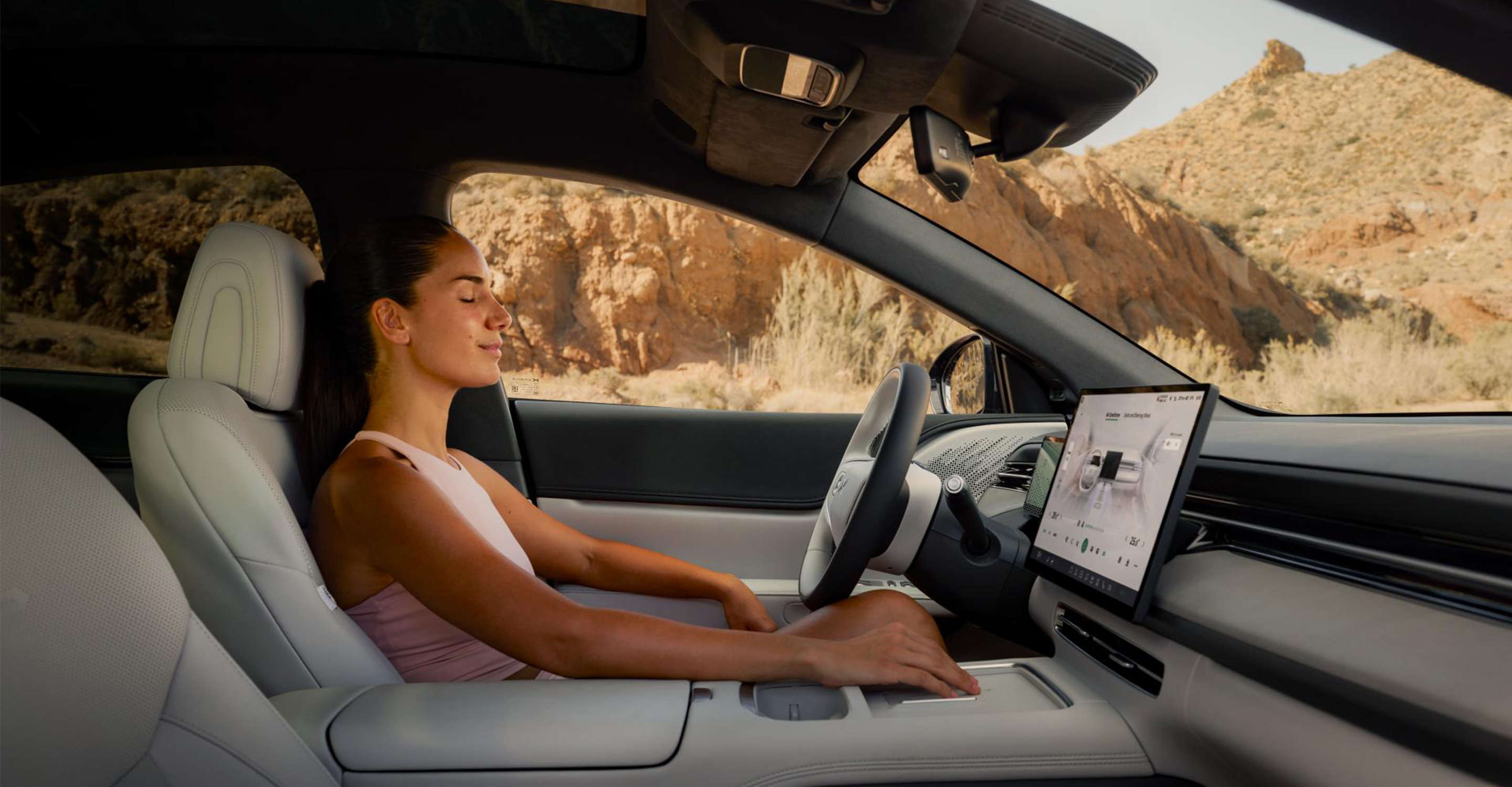 Interior XPENG G6 Pro — foto resmi XPENG